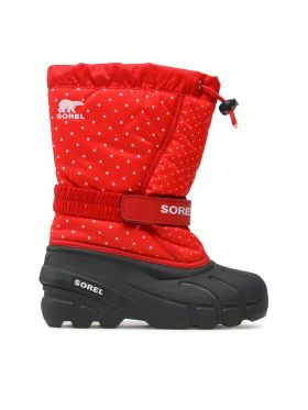 Cizme de zăpadă Sorel Youth Flurry™ Print NY3503-646 Roșu