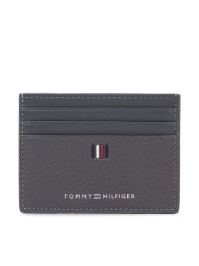 Etui pentru carduri Tommy Hilfiger Th Central Cc Holder AM0AM11858 Gri