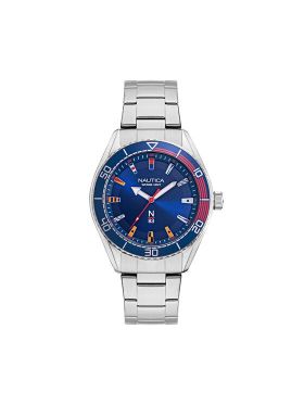 Ceas Nautica N-83 Finn World NAPFWS004 Argintiu