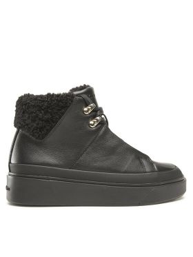 Botine Calvin Klein Heel Cupsole Hi Top WlHW0HW01208 Negru