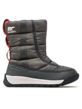 Cizme de zăpadă Sorel Childrens Whitney II Puff Mid Wp NC3873 Gri