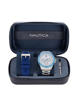 Ceas Nautica NAPWRS405 Argintiu