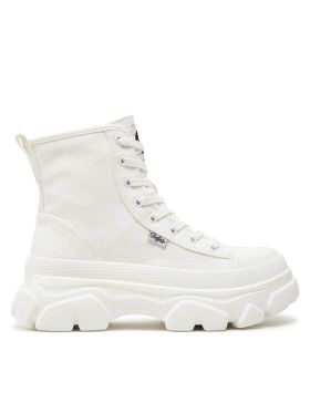 Botine Buffalo Cade Lace Up Hi 1622456 Alb