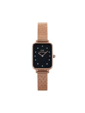 Ceas Daniel Wellington Quadro Lumine Pressed Piano DW00100579 Auriu