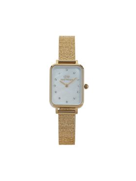 Ceas Daniel Wellington Quadro Lumine Pressed Piano DW00100582 Auriu