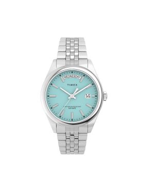 Ceas Timex Legacy Day and Date Tiffany TW2V68400 Argintiu