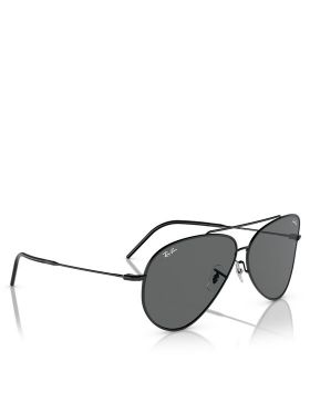 Ochelari de soare Ray-Ban Aviator Reverse 0RBR0101S 002/GR Negru