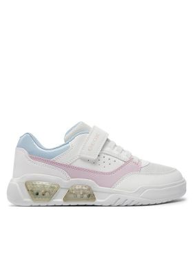 Sneakers Geox J Illuminus Girl J45HPA 0BUAS C0406 DD Alb