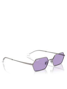 Ochelari de soare Ray-Ban Yevi Bio Based 0RB3728 004/1A Argintiu