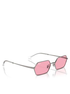 Ochelari de soare Ray-Ban Yevi Bio Based 0RB3728 004/84 Argintiu