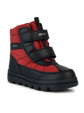 Cizme de zăpadă Geox J Willaboom Boy B Ab J36LFB 0FU54 C0020 S Roșu