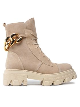 Botine Eksbut 7D-6366-R08/ŁZŁ Bej