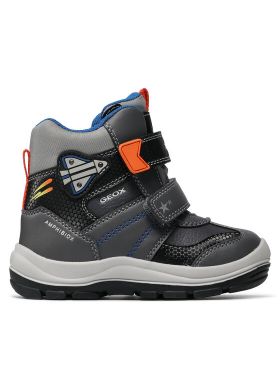 Cizme de zăpadă Geox B Flanfil B.B Abx A B163VA 054FU C0062 S Gri
