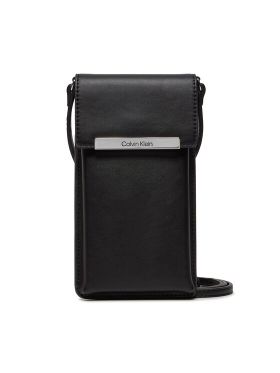 Etui pentru telefon Calvin Klein Ck Linear Phone Crossbody K60K612192 Negru