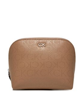 Geantă pentru cosmetice Calvin Klein K60K612203 Maro