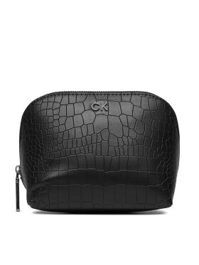 Geantă pentru cosmetice Calvin Klein Ck Daily Cosmetic Pouch_Croco K60K612640 Negru