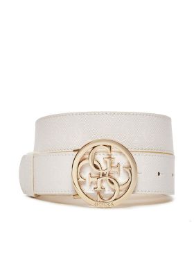 Curea de Damă Guess Yarmilla (GG) Belts BW9144 P4335 Alb