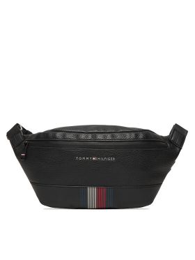 Borsetă Tommy Hilfiger Transit Bumbag AM0AM12673 Negru