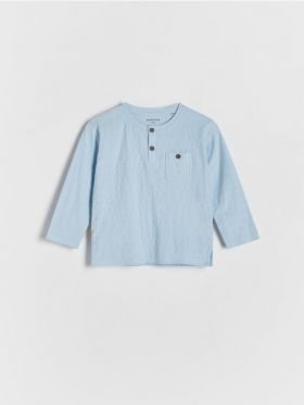 BABIES` BLOUSE - albastru-pal