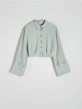 LADIES` SHIRT - verde-pal