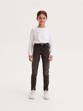 Blugi slim elastici - negru