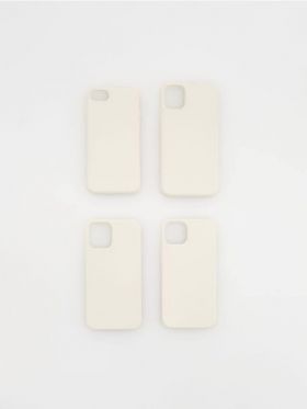 Carcasa de protectie pentru iPhone - crem