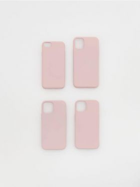 Carcasa de protectie pentru iPhone - roz-pastel