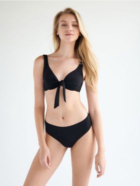 Top bikini - negru