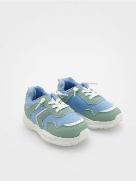 Pantofi sport multicolori - turcoaz