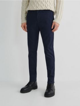 Pantaloni chino slim fit - bleumarin