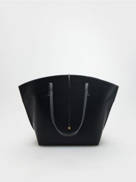 Geanta shopper - negru