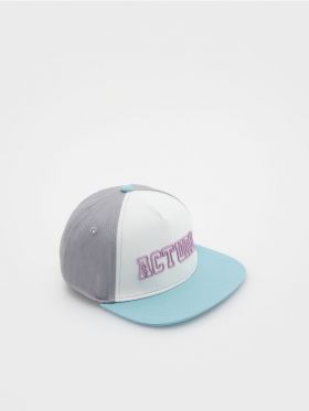 Sapca de baseball din bumbac - gri deschis