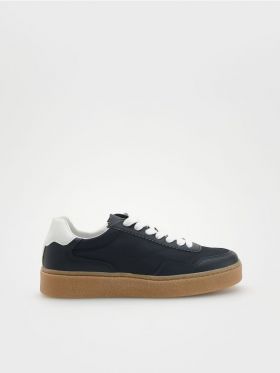 Sneakers cu talpa groasa - negru