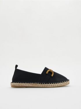 LADIES` LOAFER SHOES - negru