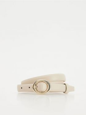 LADIES` BELT - nude