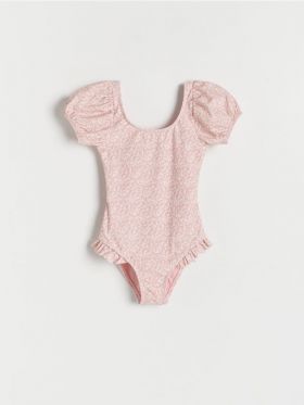 GIRLS` SWIMMING SUIT - roz-pudra