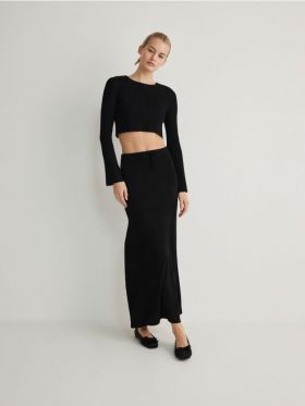 LADIES` SKIRT - negru