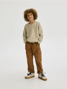 BOYS` TROUSERS - maro
