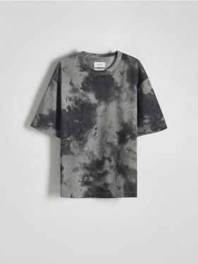 T-shirt oversize - gri deschis