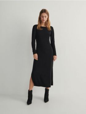 Rochie uni - negru