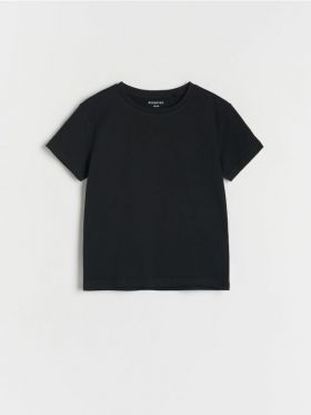 Tricou din bumbac basic - negru