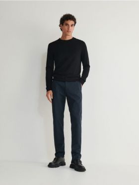 Pantaloni chino slim fit - bleumarin