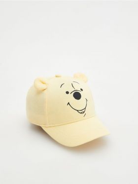 BOYS` PEAKED CAP - galben-mustar