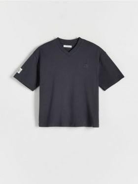 BOYS` T-SHIRT - gri-inchis