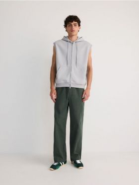 Pantaloni jogger - albastru-verzui