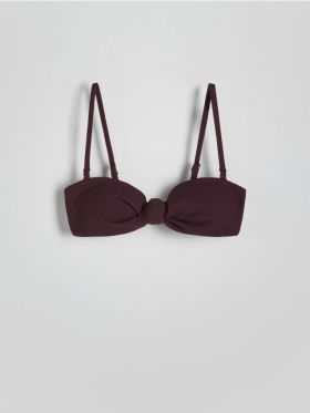 Top bikini - violet-inchis