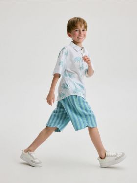 Pantaloni scurti bermude - verde-menta
