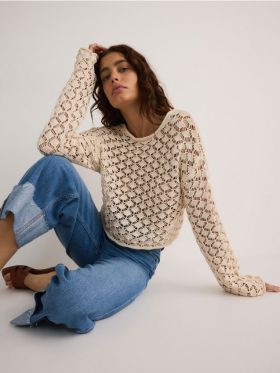 LADIES` SWEATER - nude