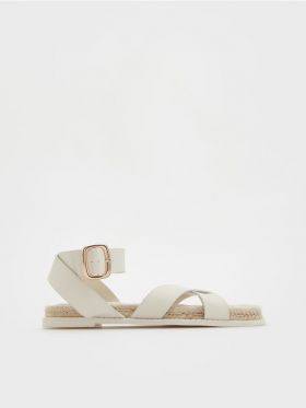 LADIES` SANDALS - alb