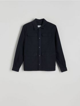 MEN`S SHIRT - bleumarin